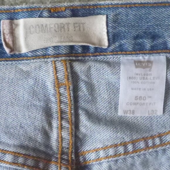 VTG Men's Levi's 550 Relaxed Fit Jeans - Picture 3 of 9